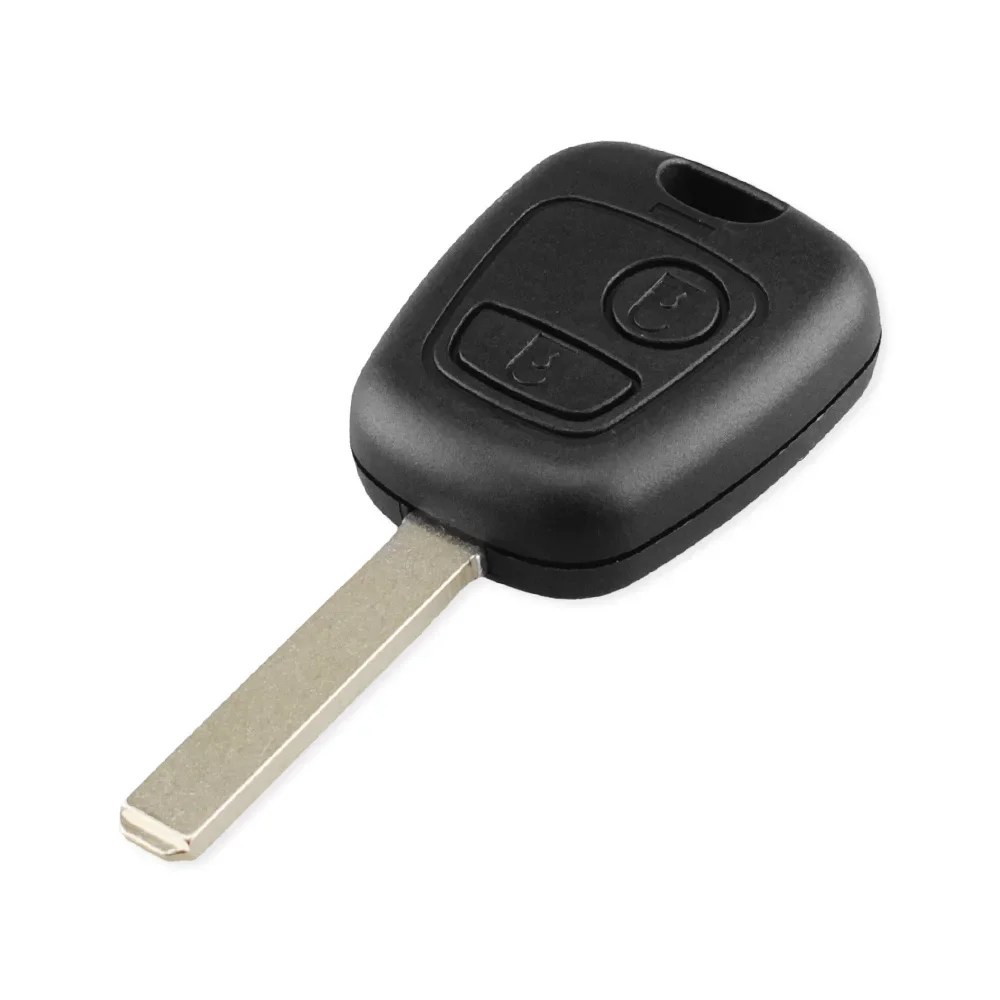 KEYYOU per Toyota AYGO accessori Peugeot Citroen Car 2 pulsanti telecomando portachiavi Shell VA2 Blade sostituzione No logo