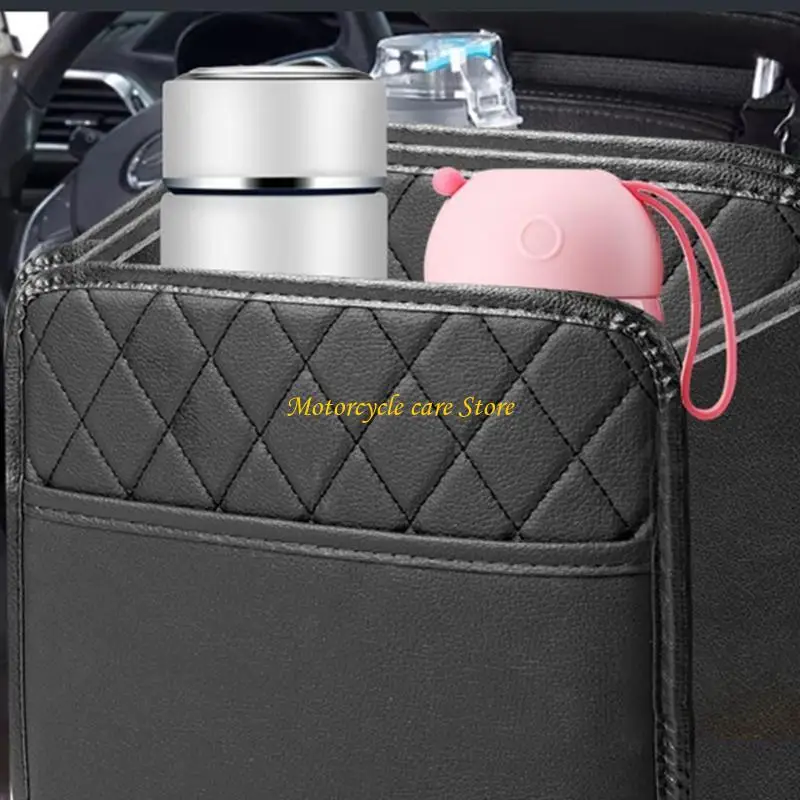 U75F Compact Car Seats Hanging Multiple Storage Pouches for road Organization