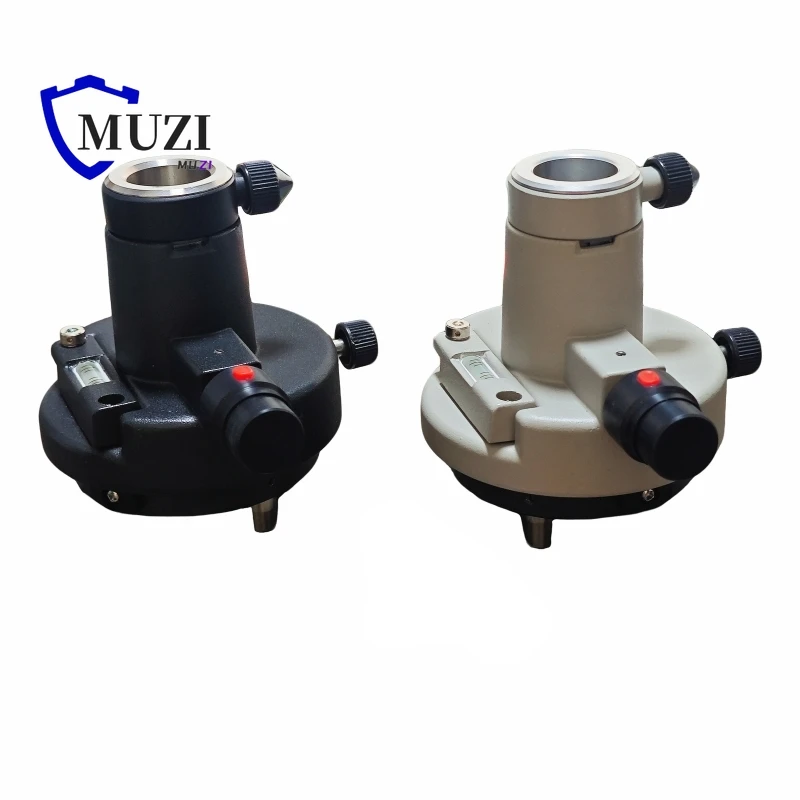 Black, Grey Tribrach Three Jaw Adapter with Laser Plummet for Topcon for Sokkia Trimble Total Survey Station Survey Instruments