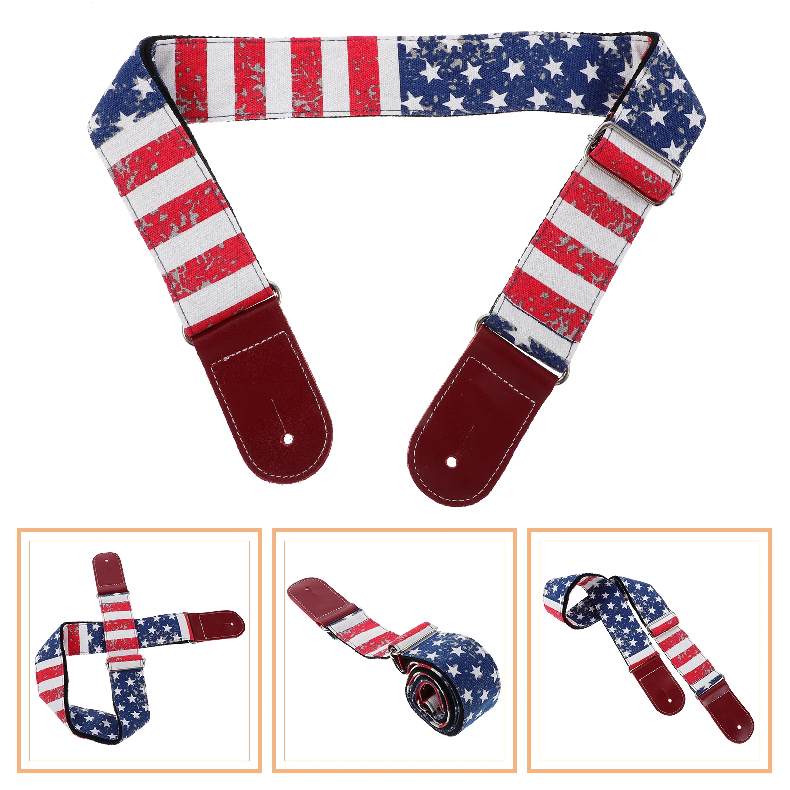 

Messenger Bag Guitar Strap Straps Electric Accessories Canvas Printing Shoulder Bass Padded