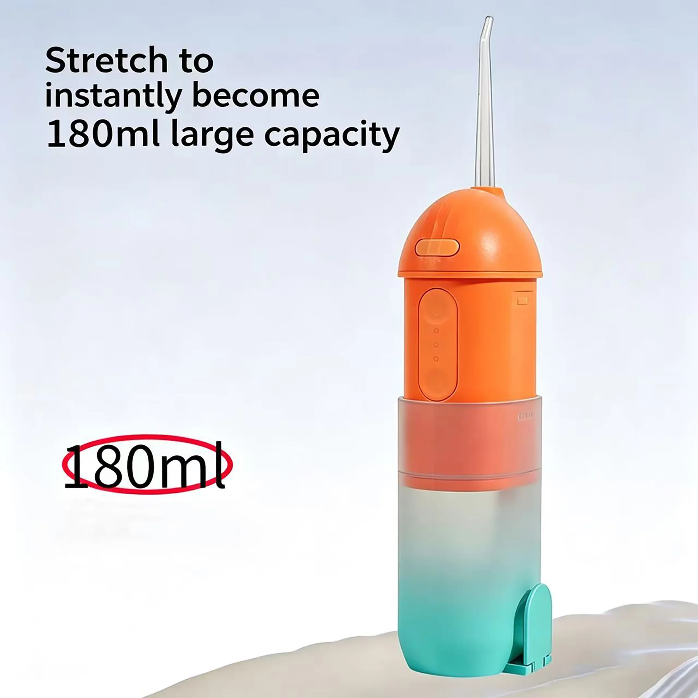 

Portable Electric Water Flosser, With 4Nozzles, UsB Charging, Fully Automatic Handheld Oral lrrigator,Dental Cleaner, Ensuring F