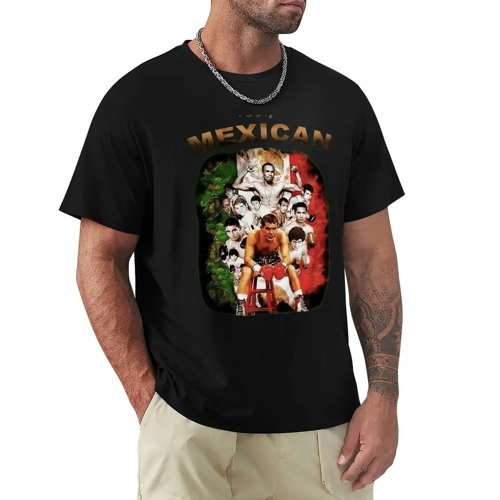 Mexican Boxing Legends T-Shirt hippie clothes aesthetic clothes mens graphic t-shirts big and tall