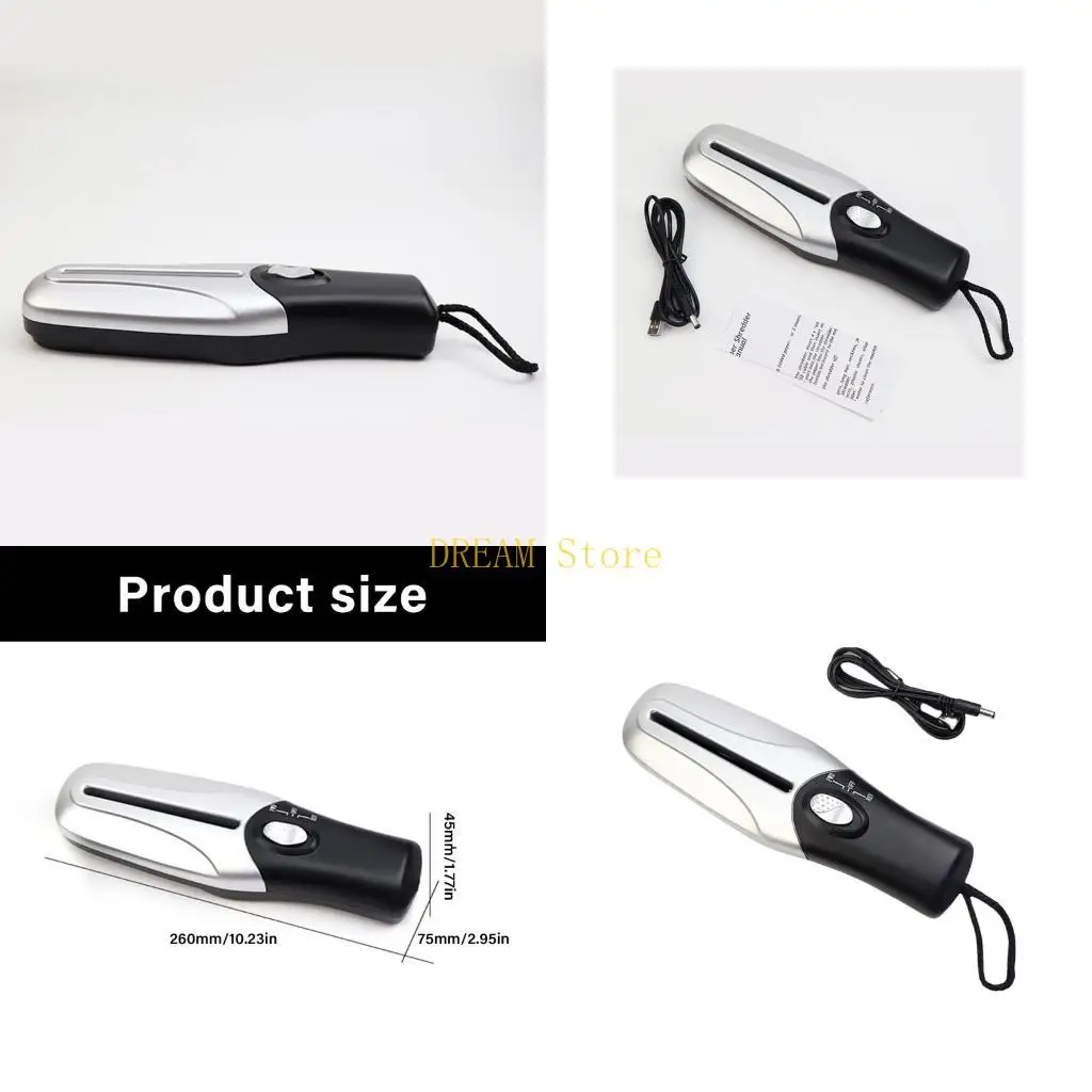 

Мини -портативная бумага измельчитель с USB и 4XAA Батарея с двойным источником питания легкий инструмент для бумаги лучшая