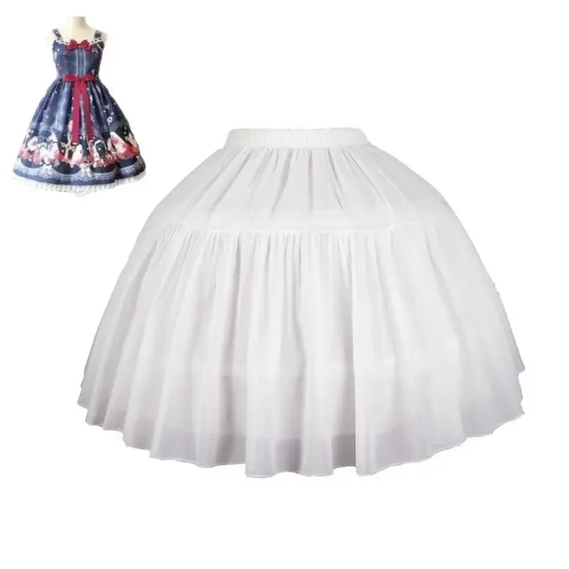 

Girl's Lolita Petticoat Bridal Cosplay Party Prom Dress Short Underskirt Tulle Crinoline