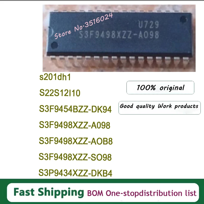 10PCS~5PCS/LOT DIP s201dh1 S22S12I10 S3F9454BZZ-DK94 S3F9498XZZ-A098 S3F9498XZZ-AOB8 S3F9498XZZ-SO98 S3P9434XZZ-DKB4