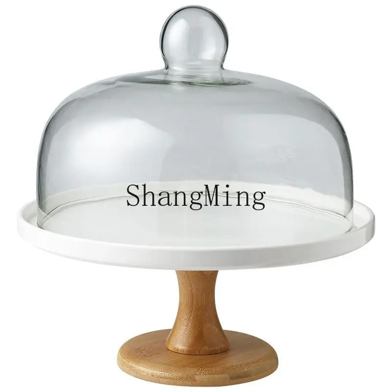 

DSA Wedding Hotel Home Wooden Dessert Setting Table Tall Cake Pan Party Multi-Layer Ornament Cake Stand