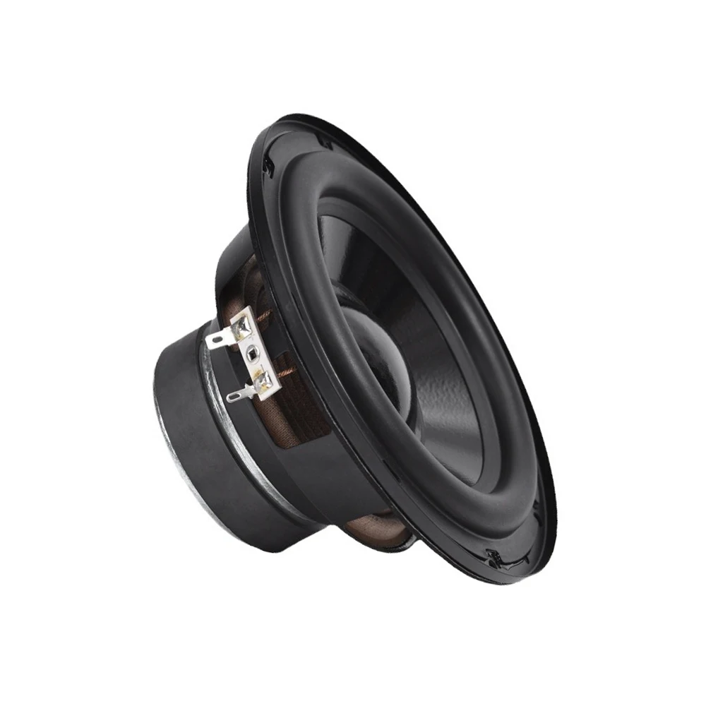 AIYIMA 6,5 дюйма 4 Ом 40 Вт динамик Midrange бас круглая резиновая кромка Водонепроницаемая фотоколонка DIY домашний кинотеатр