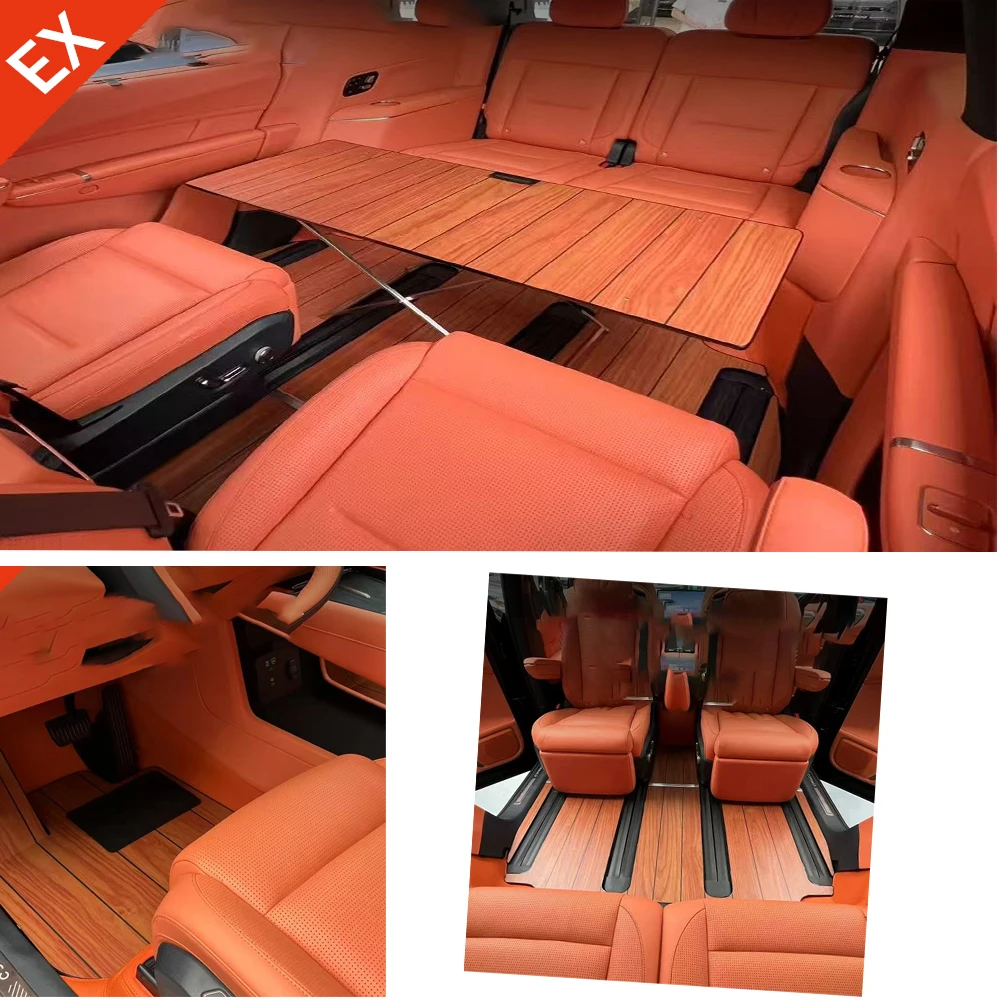 For GEELY Lynk & Co 900 2025-2026 Floor Wooden Board: Stylish Interior Accessory for Premium, Natural Car Flooring