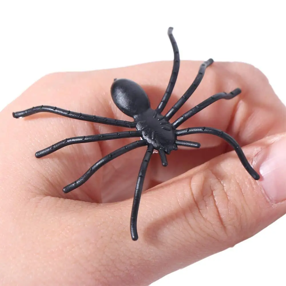 Men Hiphop Spider Earrings Metal Horrible Stud Earrings Faux Punk Spider Ear Stud Earrings Hallowmas