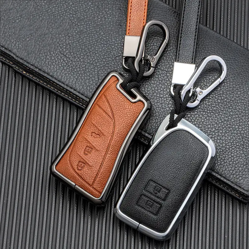 1pc Car Key Case for Lexus rx 300 330 350 400h is 250 200 lx 470 570 gx 460 470 ct 200h 2016-2019 IS ES GS RX LX GS GX NX