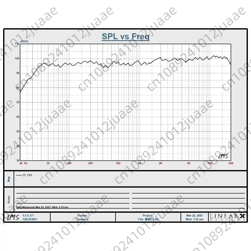 

F6-S Полнодиапазонный динамик 6,5 дюймов, аудиофильское Hi-Fi аудио