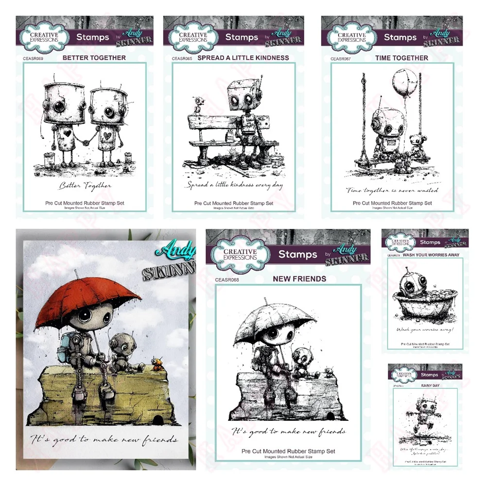 Francobolli 2024 New Better Together timbri in Silicone Scrapbooking diario decorazione modello di goffratura biglietto di auguri fai da te fatto a mano