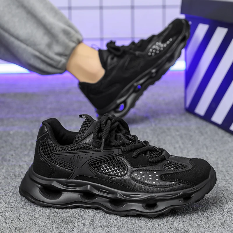 

Men's Shoes 2025 Spring and Autumn Low Top Mesh Lightweight and Trendy Shoes, Fashionable and Casual Sports Running Shoes