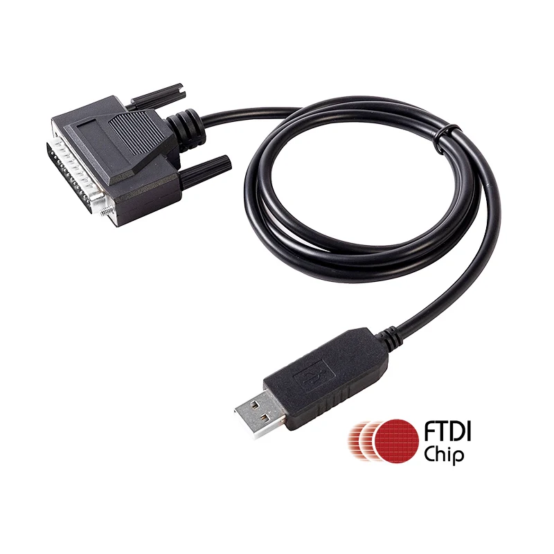 USB Roland Serial Programming Cable FTDI FT231XS USB RS232 Serial to DB25 Male Converter Cable For Roland Amanda Haas CNC NM-25M