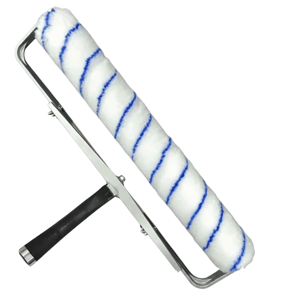 Easy To Clean Paint Roller Adjustable Microfiber Painting Brush Oil Absorption Strength Detachable Roller Frame Floor Finishing