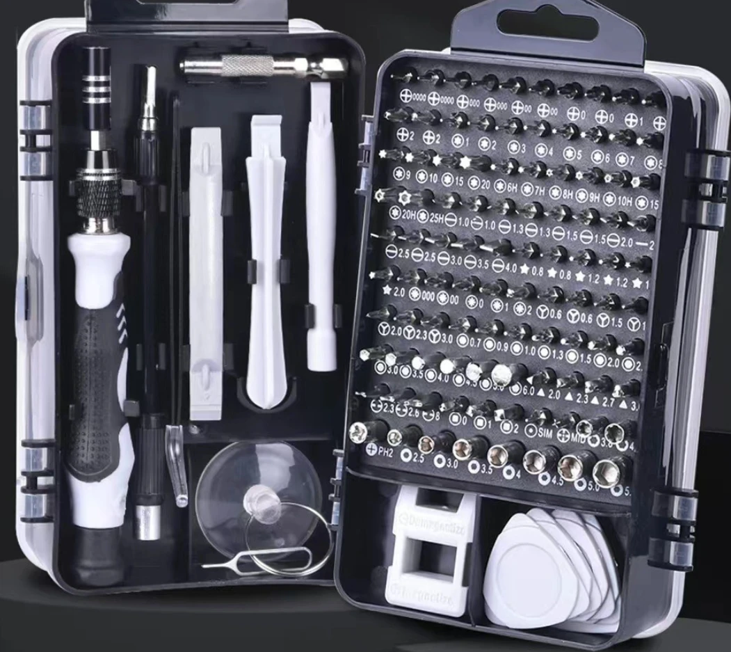 115-in-1 Precision Screwdriver Kit Professional Magnetic Tip Nut Driver Set for Electronics And Laptop Repairs
