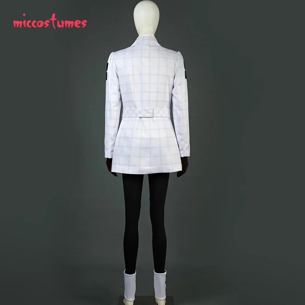 Miccostumes unissex protagonista cosplay traje topo e calças com camisa interna e luvas trajes de cosplay de halloween