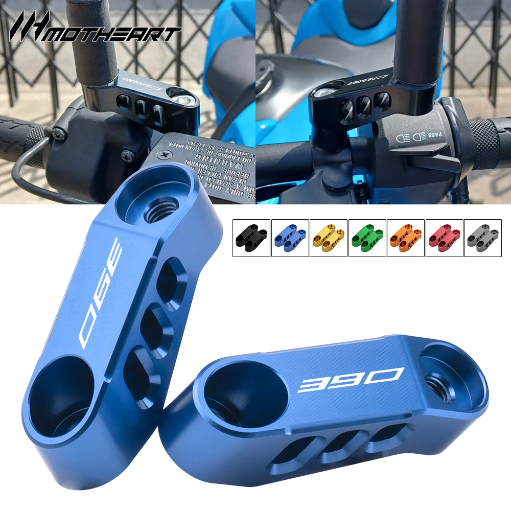 Motorcycle Mirrors Bracket For KTM 390 Adventure 2020-2024 Rearview Mirror Risers Extension Adapters Accessories