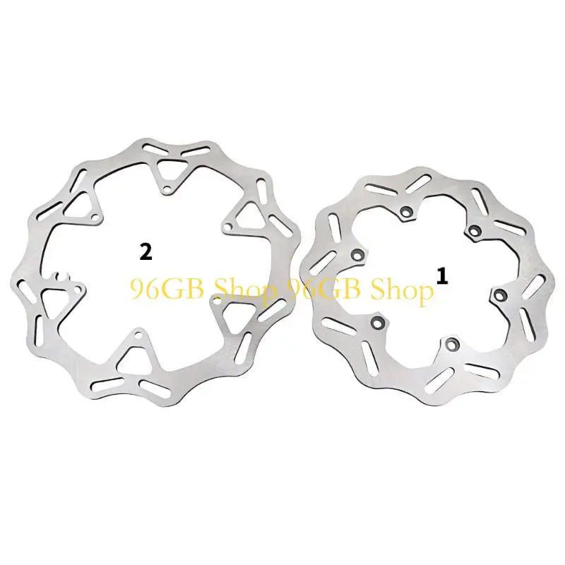 

96GB High Strength Steel Brake Discs Motorcycle Brake Rotors 220mm/260MM Diameter Ensures Precisions & Stability for Bike