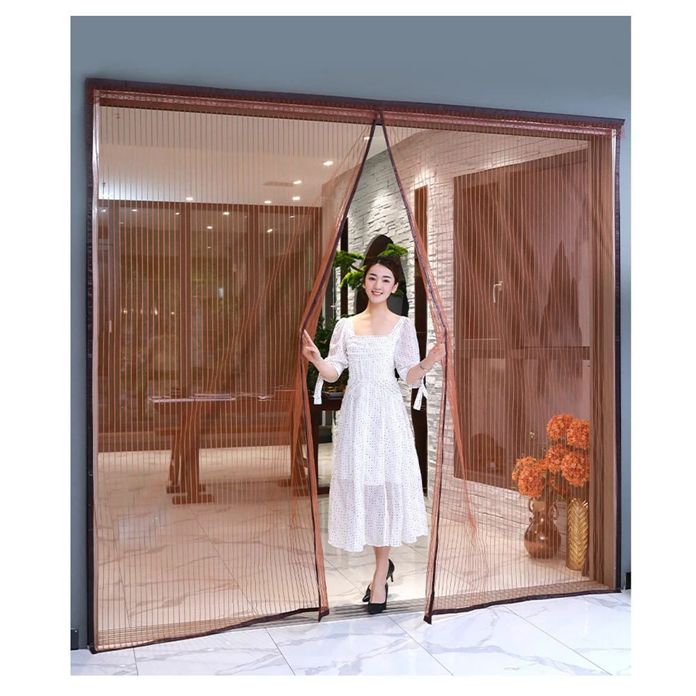 Strong Magnetic Door Curtain Anti-mosquito and Insect-Proof Automatic Closing Invisible Gauze Large-Size Mosquito Nets for Doors