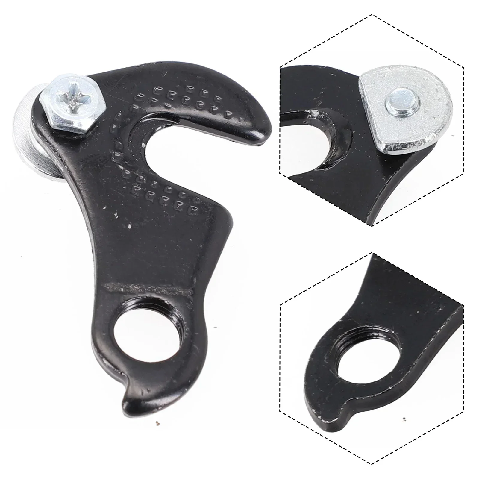 1PC Bike Mountain Bicycle Rear Derailleur Hanger Gear Tail Hook Converter With Bolt Cycling Bicycle For Bikes Frame