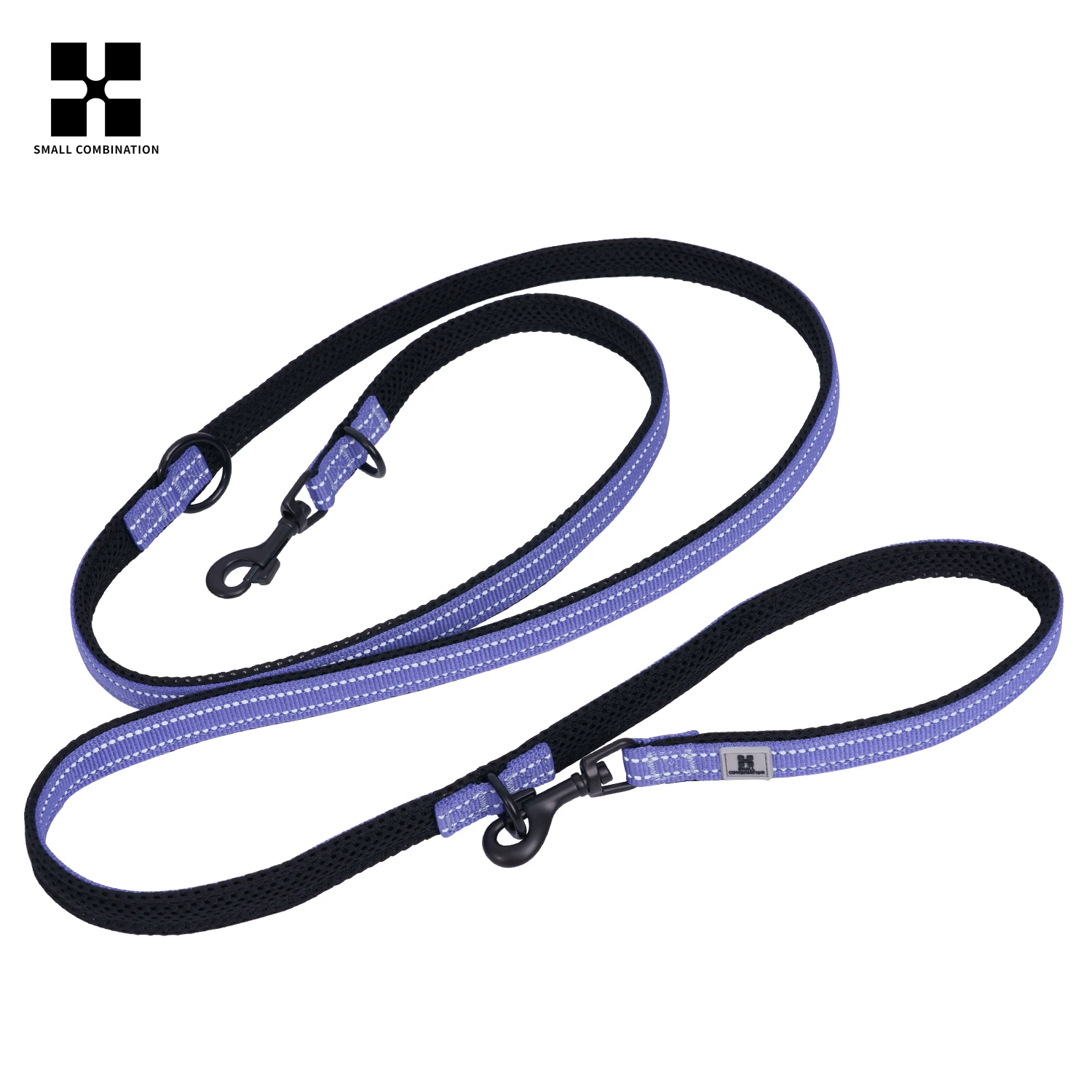

SMALL COMBINATION Double Dog Leash Multi-Function Adjustable Dog Lead Hand Free Pet Training Leash Reflective for Small to Large