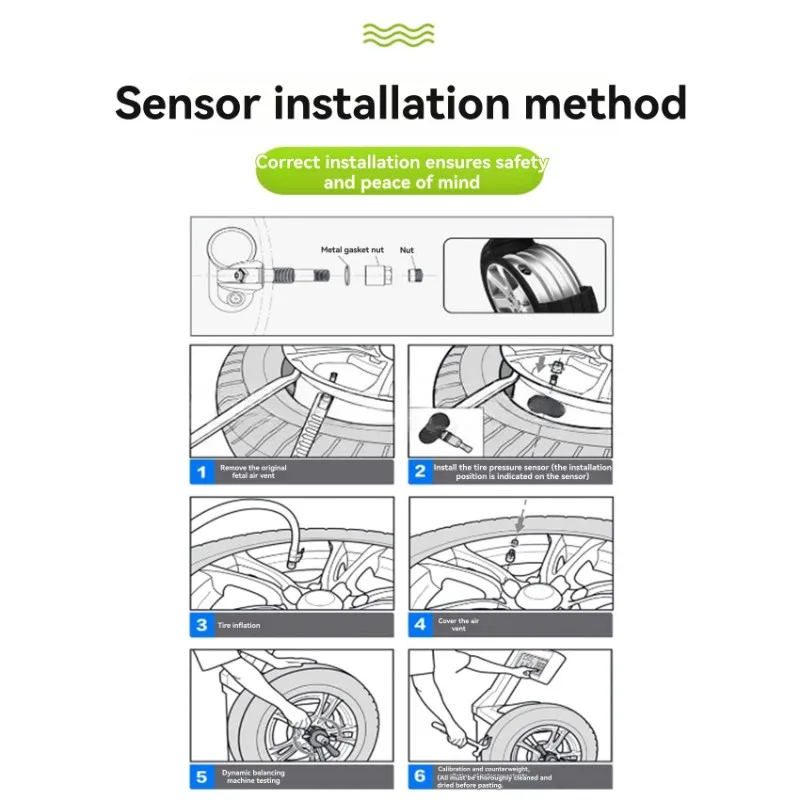 High Precision Tire Pressure Monitoring Sensor System For Honda Fit Jazz Model Code 42753-TL0-G53-N29R