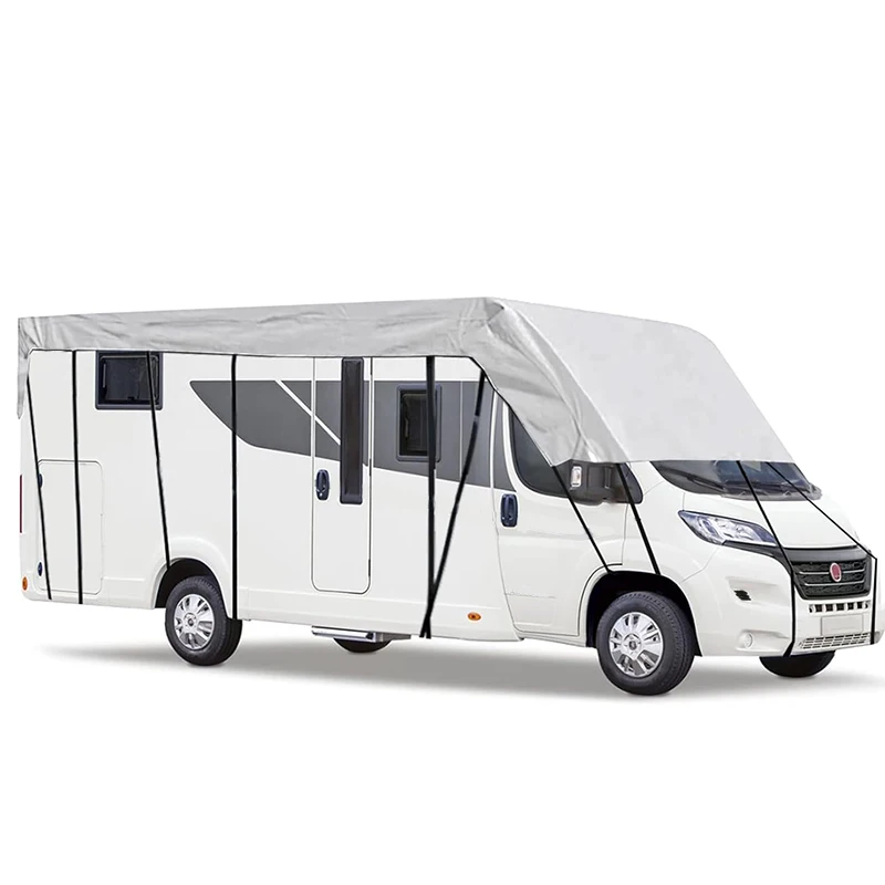 

For RV Universal Windproof Waterproof Foldable Dustproof Sun Protection Ripstop Class B RV Top Cover