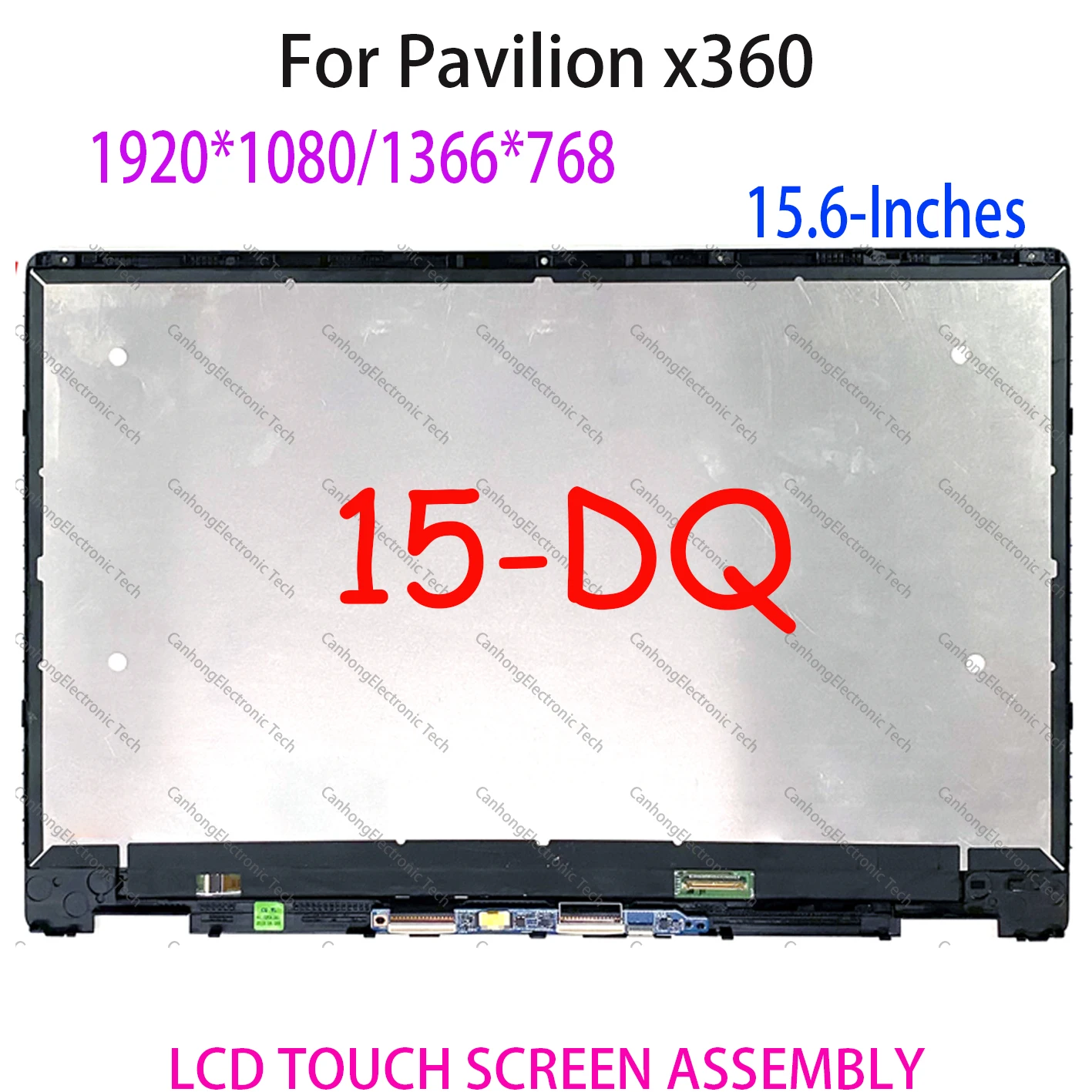 display display display lcd tela de toque vidro digitador assembleia fhd hd para hp pavilion 15 dq serie 15 dq1050nia 15 dq1996nz 15 dq1994n 156 01