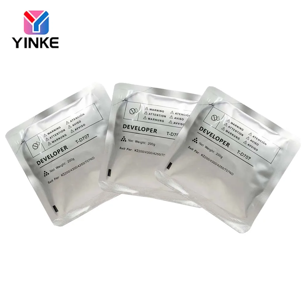 200g T-D707 R708 R709 Developer Powder For Samsung K2200ND SCX-8123 SCX-8128 K4250 K4300 K4350 707ND OEM Quality Import Carrier