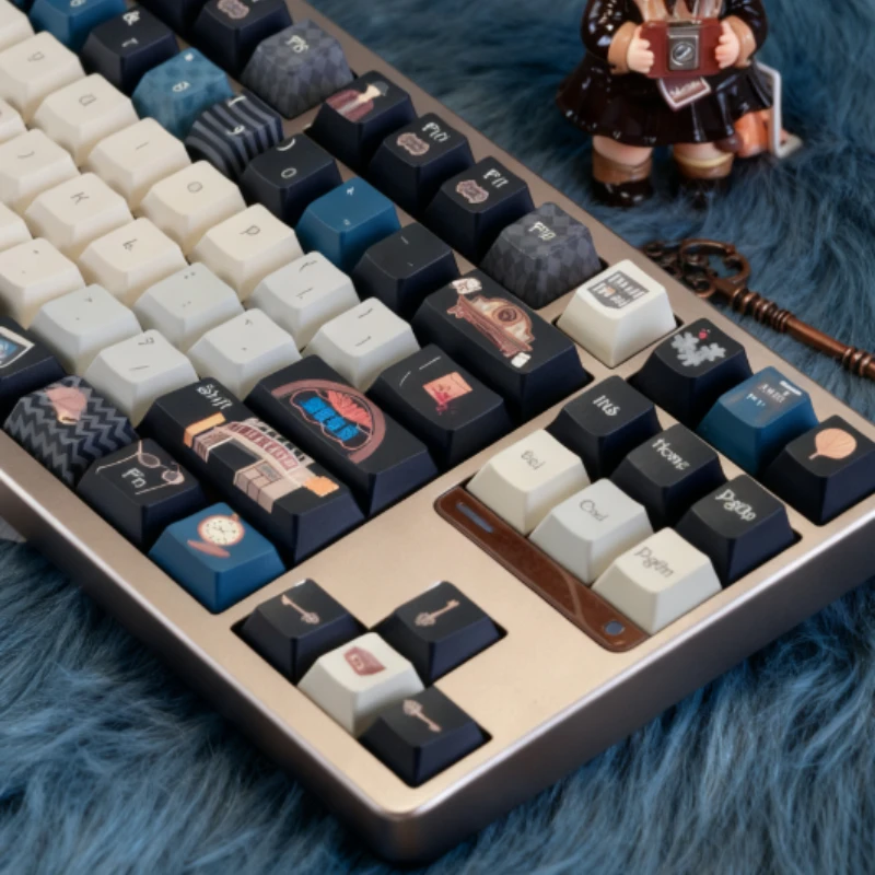 

Sincere and Unwavering Variety Show Fan-Made Keycapcherry Profile PBT Retro Style Replaceable Keycap Set Custom Peripheral
