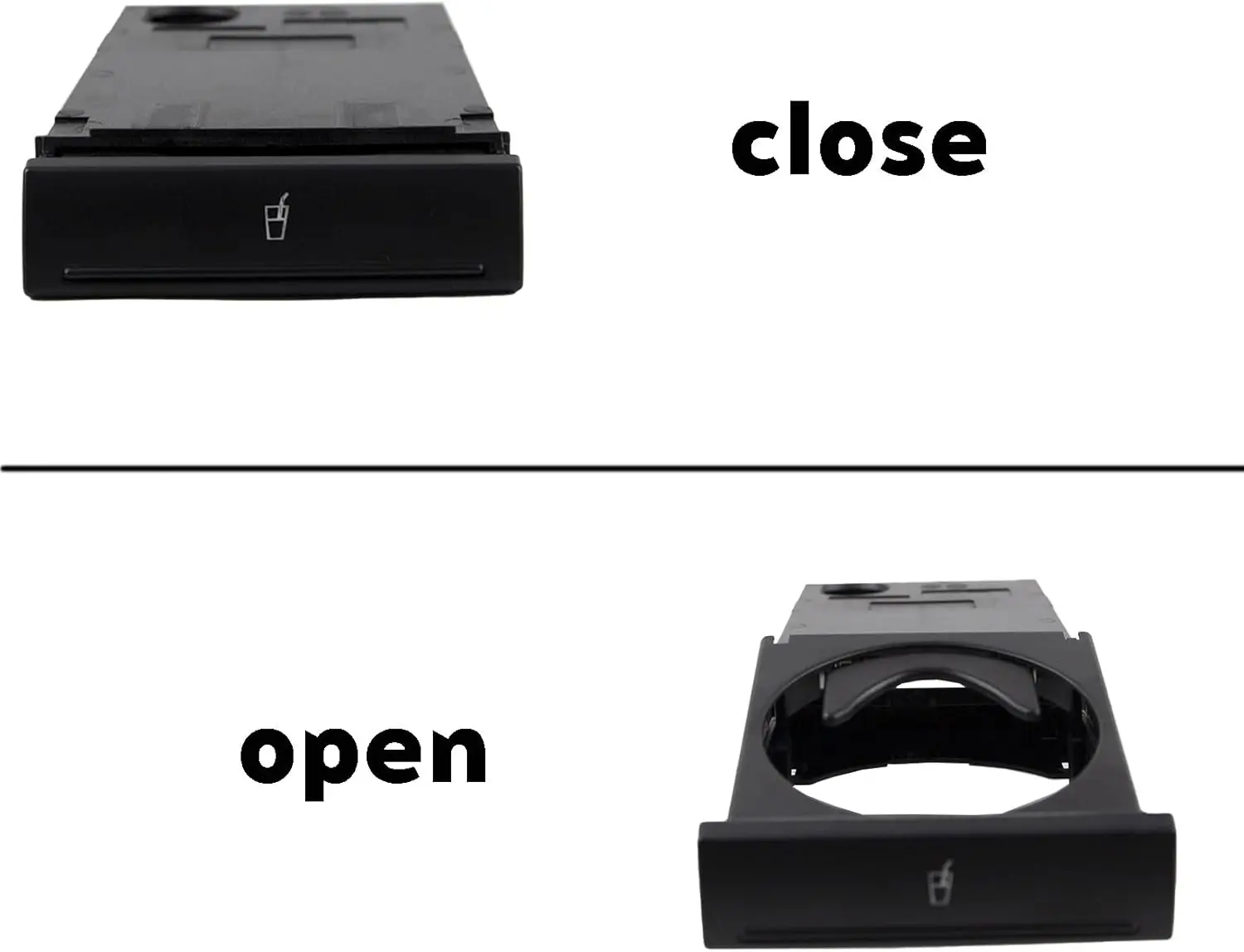 

Ultra Durable Auto Accessory Front Dash Console Cup Holder Drink Holder For Audi A6 C5 1.8T 2.4 2.8 Quattro