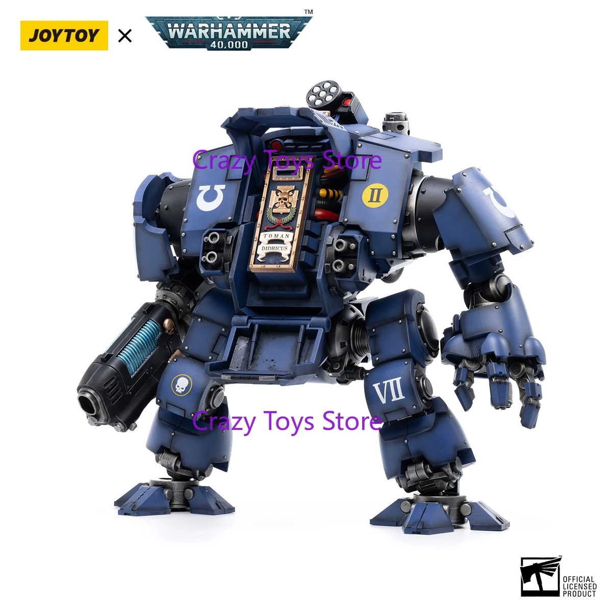 Joytoy Warhammer 40K 1/18 عمل الشكل Uitramarines Redemptor Dreadnough Brother Tyleas أنيمي الشكل دمى هدايا