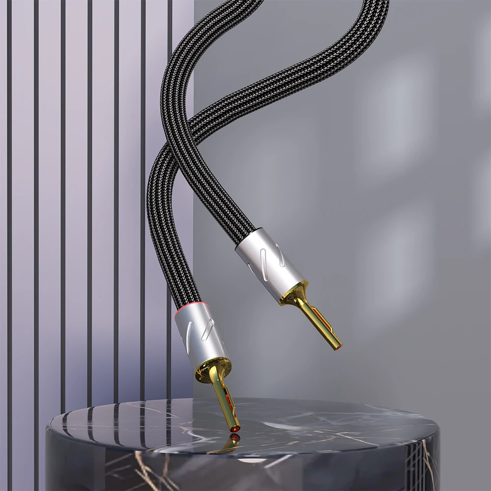 Monosaudio B801G connecteur banane en cuivre pur plaqué Rhodium plaqué or 24K prise banane haut de gamme pour câble haut-parleur