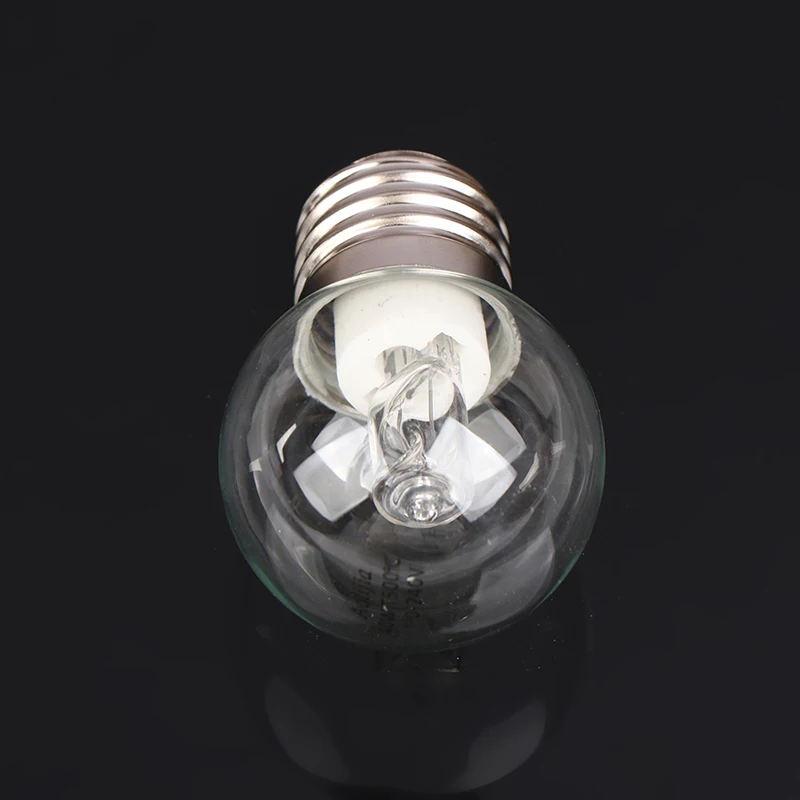 E27 40W Oven Lamp Light Microwave Oven Bulbs 220v High Temperature Resistant 500 Degree for Display Cabinet Toaster Light Bulb