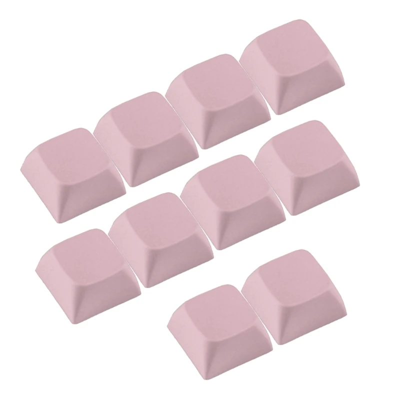 Pack of 10 XDA2 Keycaps Multicolor Blank Keycap Set for Mechanical Dropship