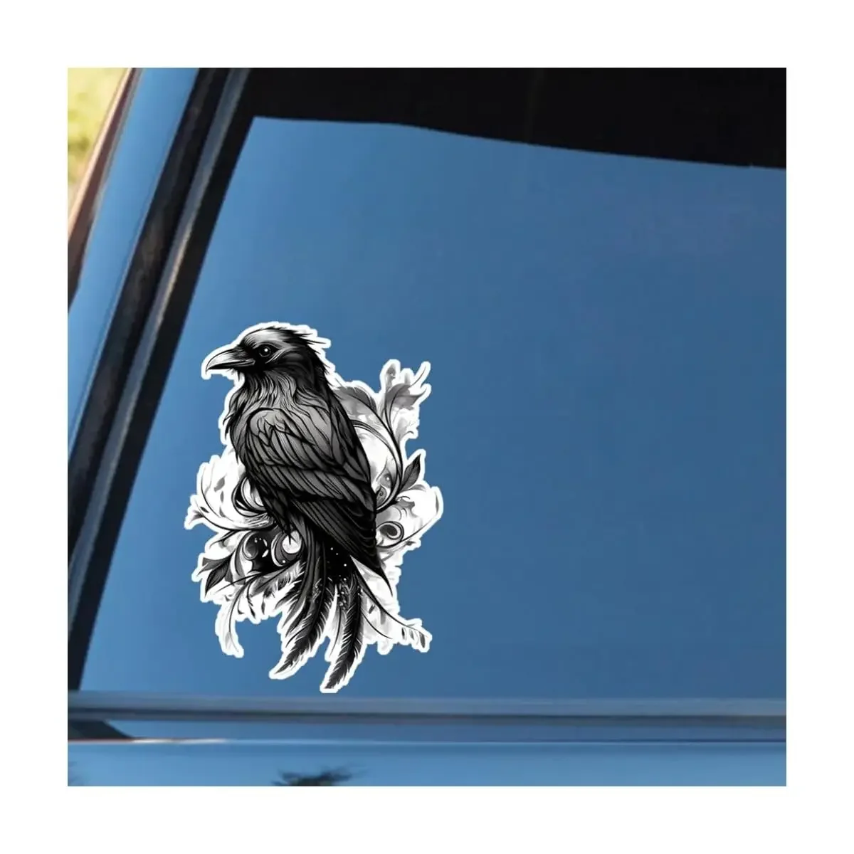 1개 멋진 고딕 테마 새 데칼 - 방수 비닐 독특한 스티커 노트북, 휴대폰, 백팩, 스케이트보드용 신비로운 어두운 스타일