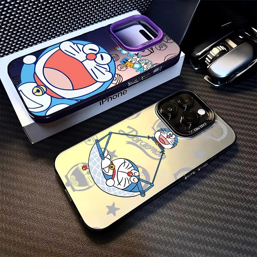 Anime D-Doraemons Phone Case For Xiaomi Redmi 14C 13C 12C 13 12 10 A1 A2 A3 9T 9A K60 K40 4G 5G Anti Fall Matte Back Cover