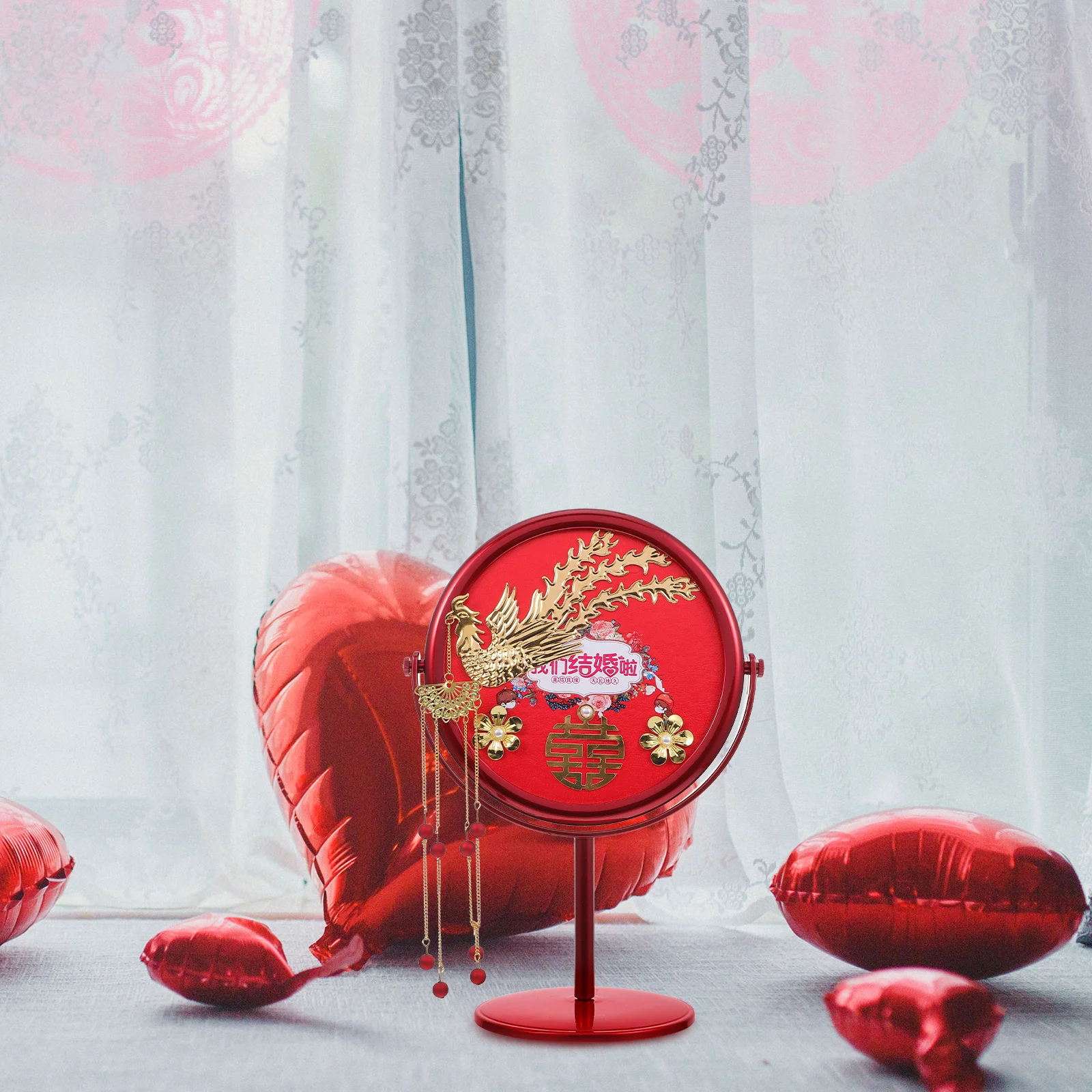 

Marriage Room Mirror Unique Wedding Makeup Desktop Rotating