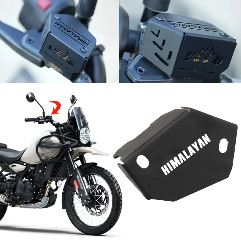 

Fit For Royal Enfield Himalayan450 HIMALAYAN 450 2024- Front Brake Reservoir Guard Front Brake Fluid Reservoir Cover Protector