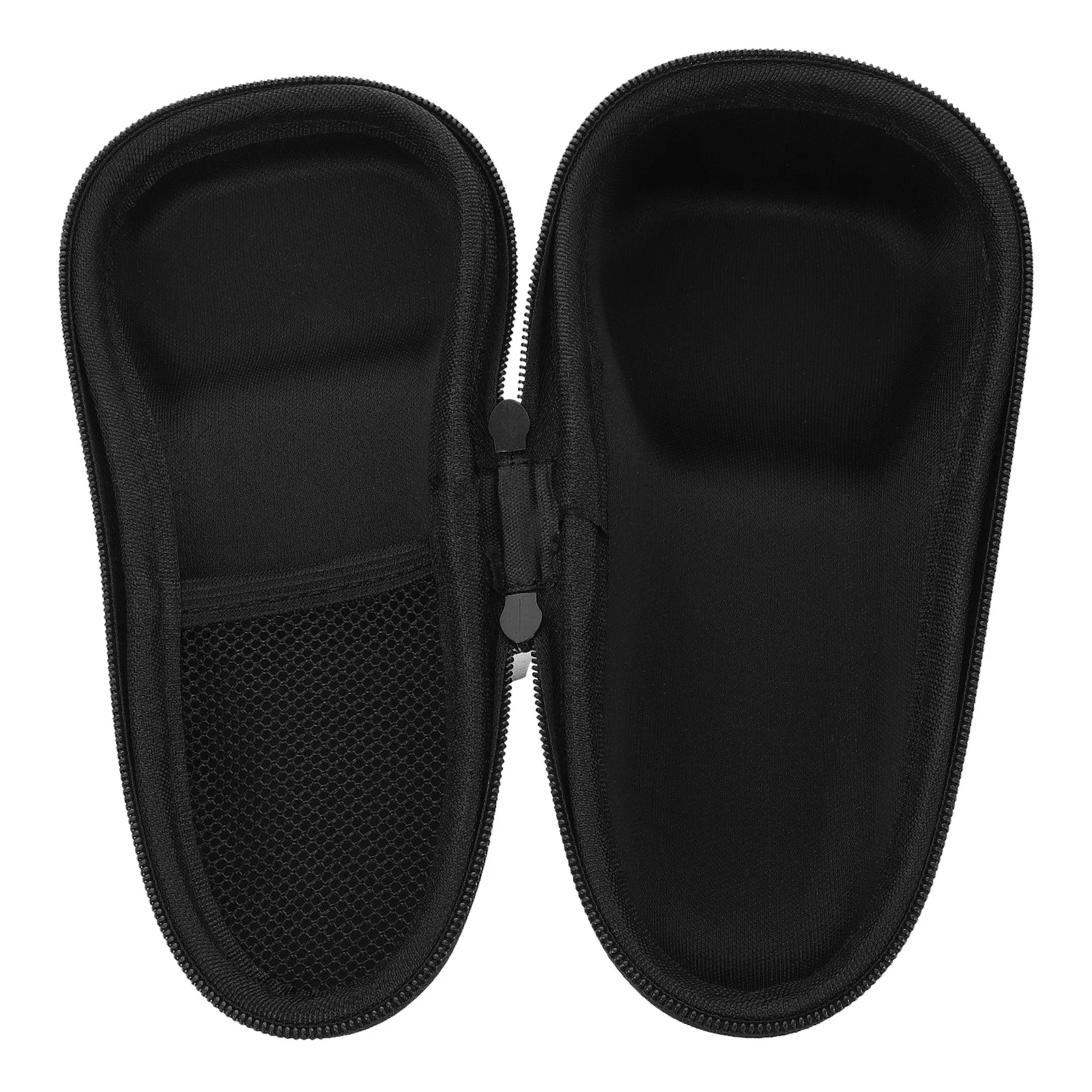 

1Pcs Portable Black Beard Clipper Protective Case Shockproof Waterproof Compact Razor Storage Bag for Electric Shaver