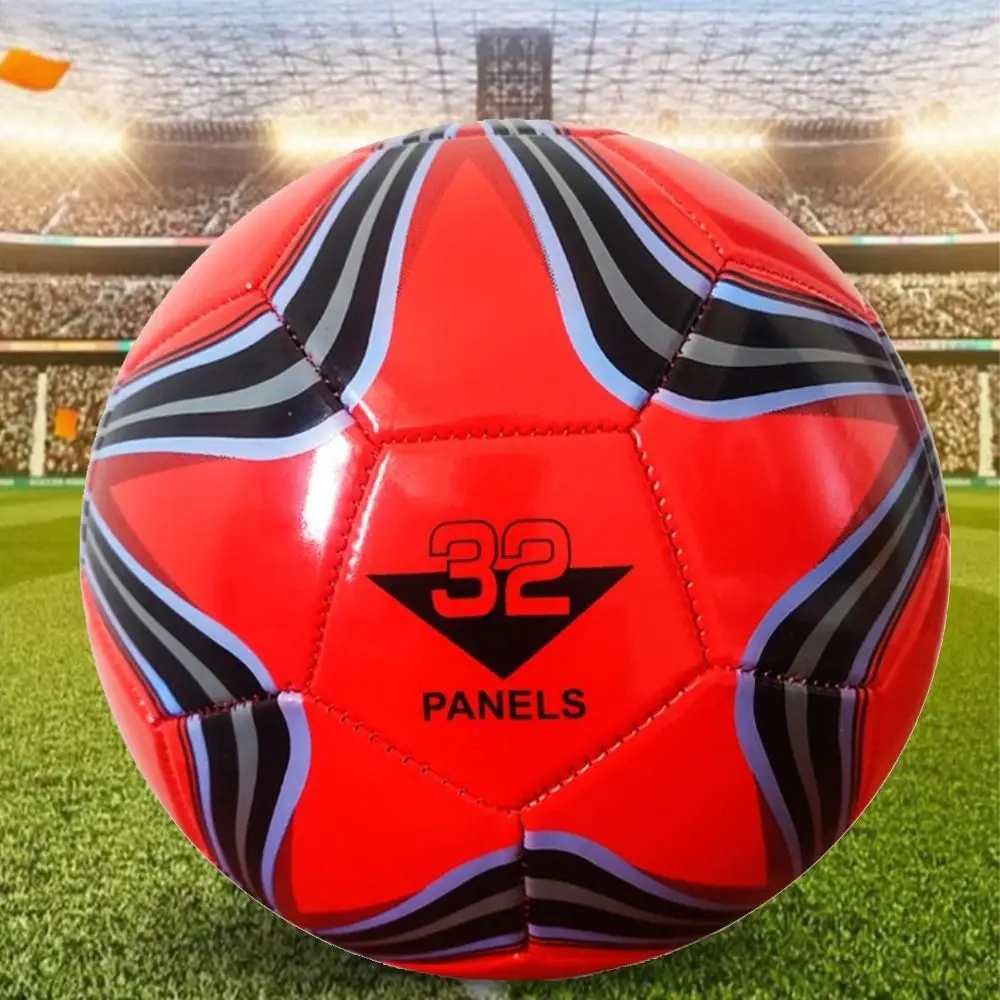 

New Machine-stitched Soccer Balls Wear-resistant Waterproof Football PU Leather Size 5 Training Ball Outdoor Sports