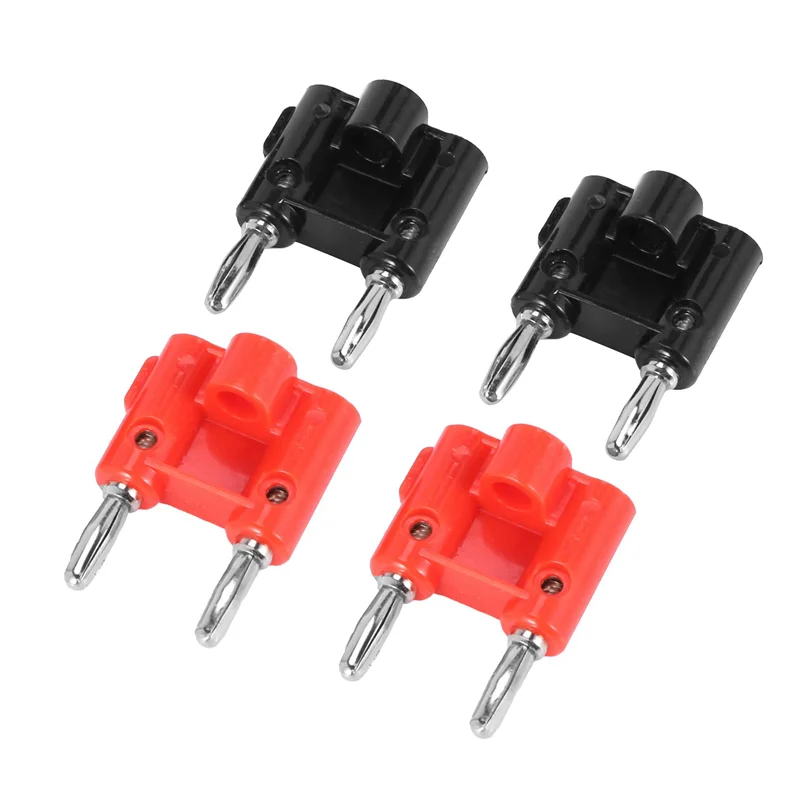 

FAST-16 Pcs Screw Type Dual Banana Plug Speaker Connectors 436 + Type