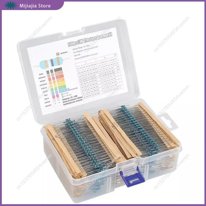 2600Pcs 130 Values …