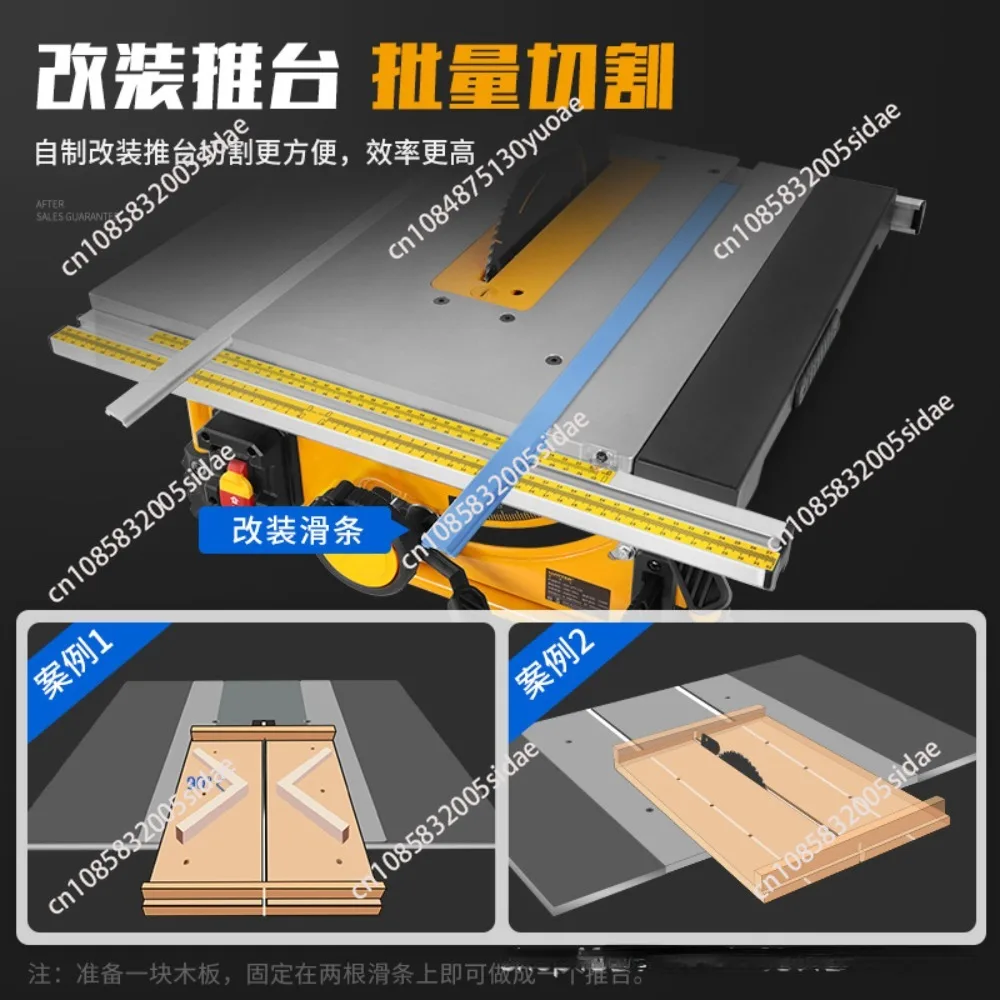 8 inch pipe rack table saw portable multifunctional electric cutting machine woodworking household cutting board