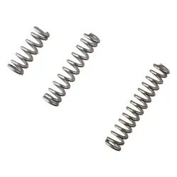 10Pcs 1mm Wire Size Spring Steel Coil Durable Stainless Steel 6mm OD Compression Spring Return Spring Shop and Home Repairs
