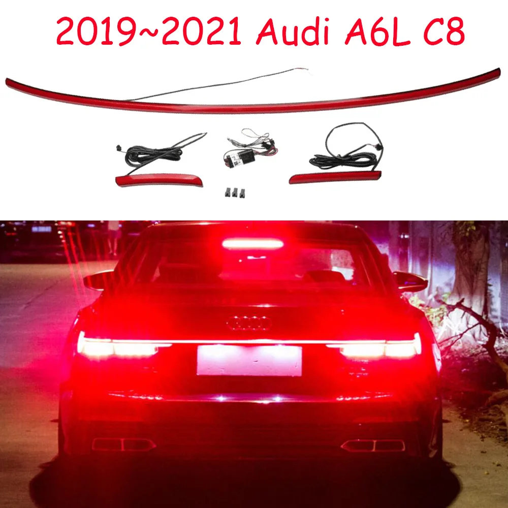 Dynamic car bumper tail light for Audi A6 A6L taillight 2019~2021y LED car accessories Taillamp A6L A6 rear light fog