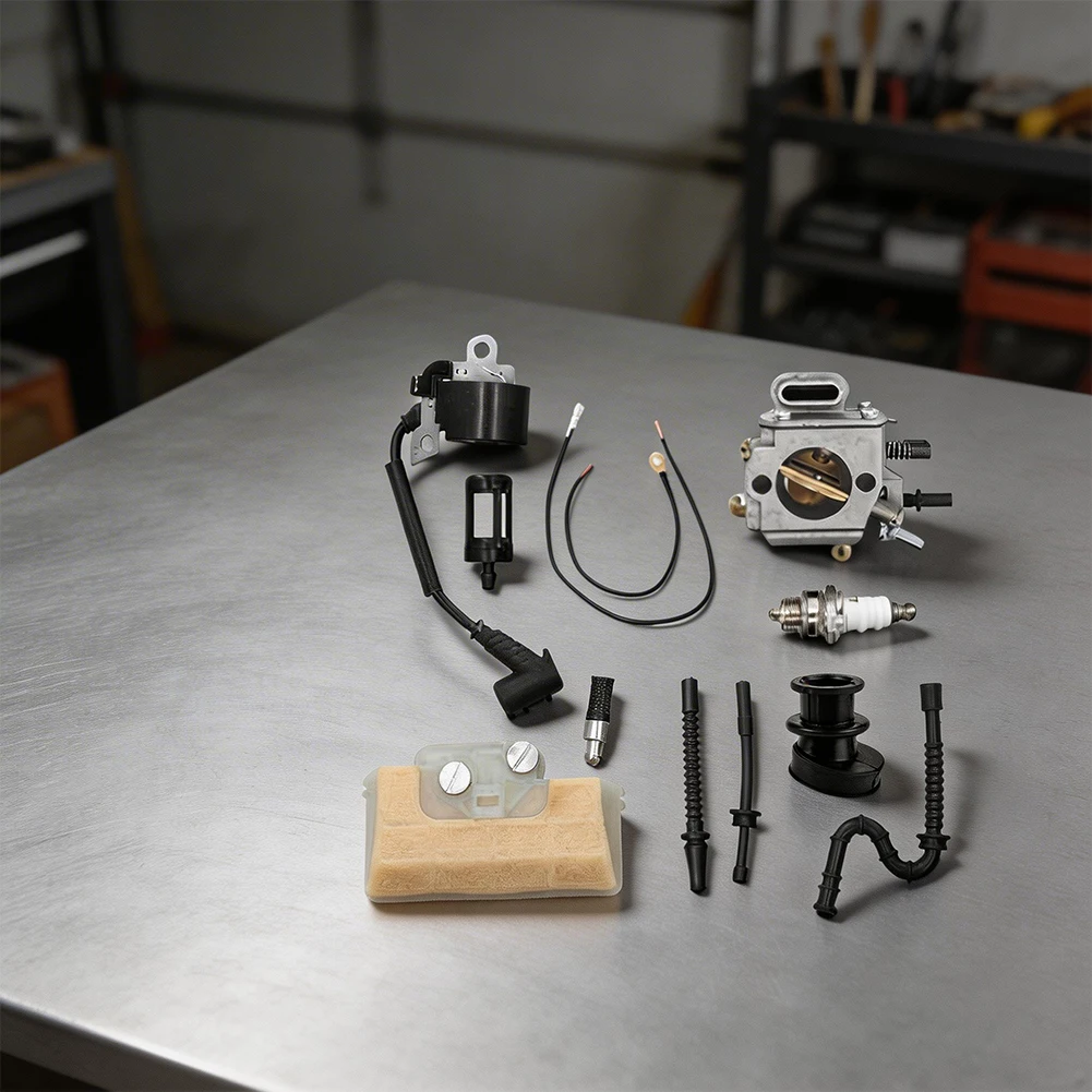 MS290 Carburetor for Chainsaws MS290 MS310 MS390 Pre-Calibrated for Immediate Use Heat and Wear Resistant Design