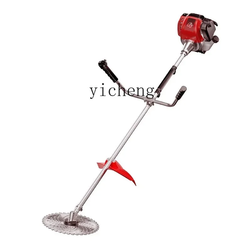 TQH lawn mower four-stroke side-mounted multi-functional agricultural harvesting and weeding household small waste cutting