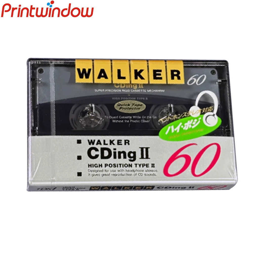 

Original New Sealed Single Type II Blank Cassette for TDK WALKER CDing-II 60 Minutes